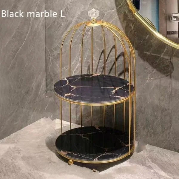 Bird Cage Make Up Organizer -