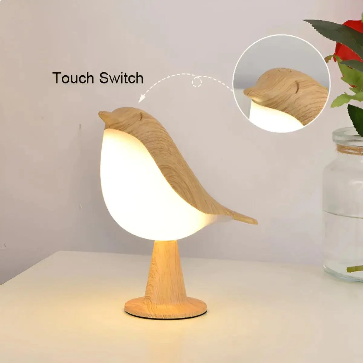 Bird Lamp - Lumina - Touch Operation - Aromatherapy -  - #tag1#