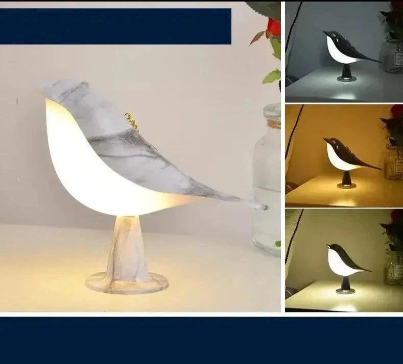 Bird Table Lamp Lamp With Rechargeable Keychain -  - #tag1#