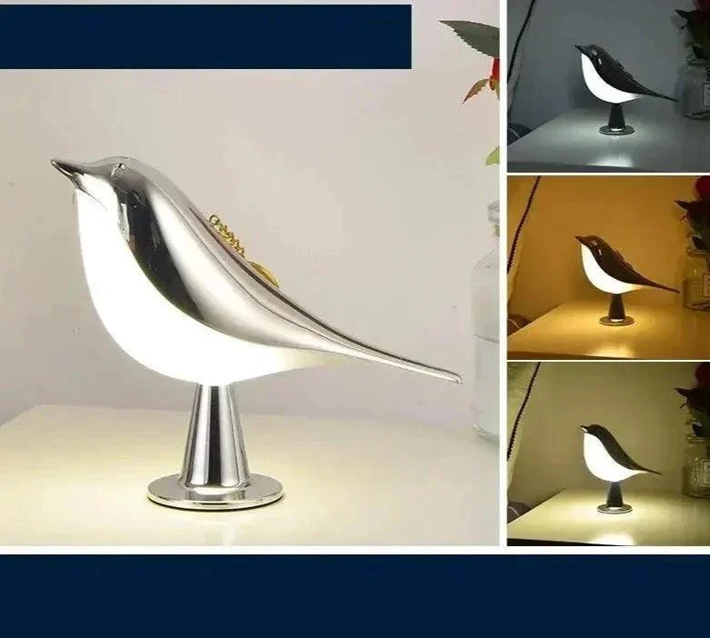 Bird Table Lamp Lamp With Rechargeable Keychain -  - #tag1#