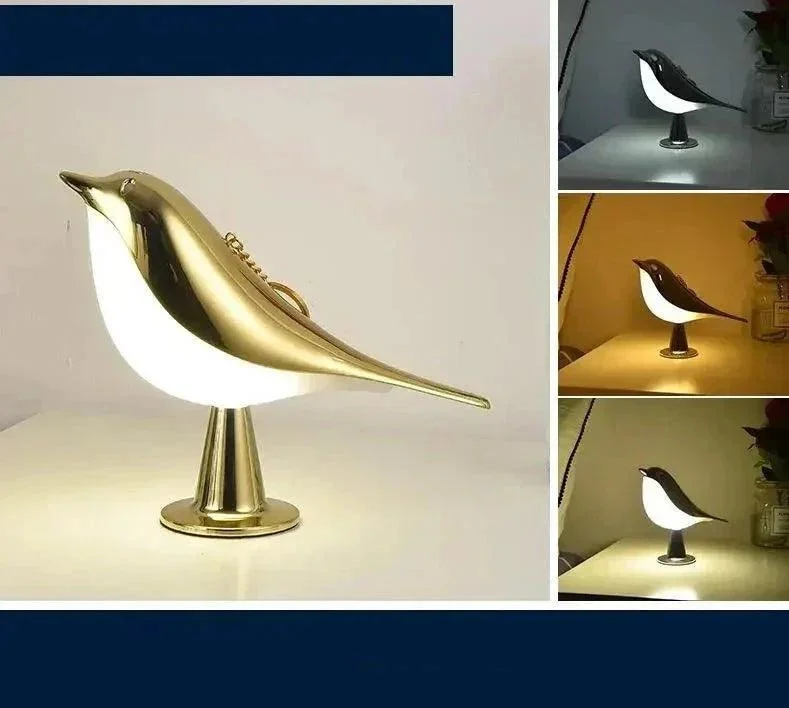 Bird Table Lamp Lamp With Rechargeable Keychain -  - #tag1#