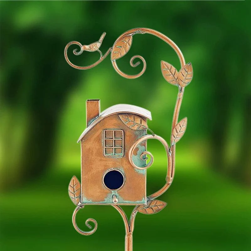 Birdhouse Garden Stakes -  - #tag1#
