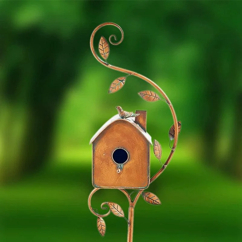 Birdhouse Garden Stakes -  - #tag1#