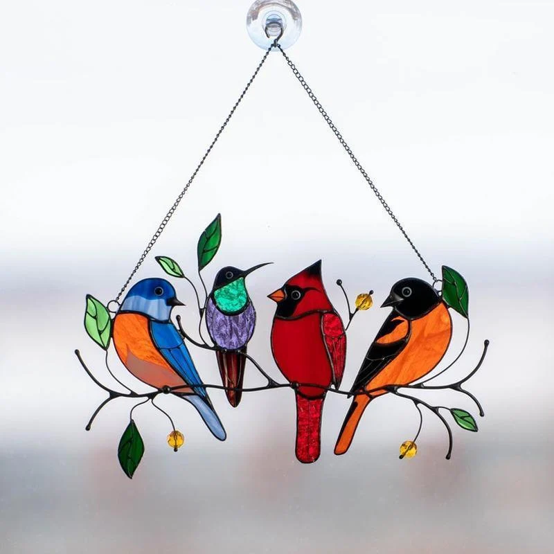 Birds Acrylic Window Hangings -  - #tag1#