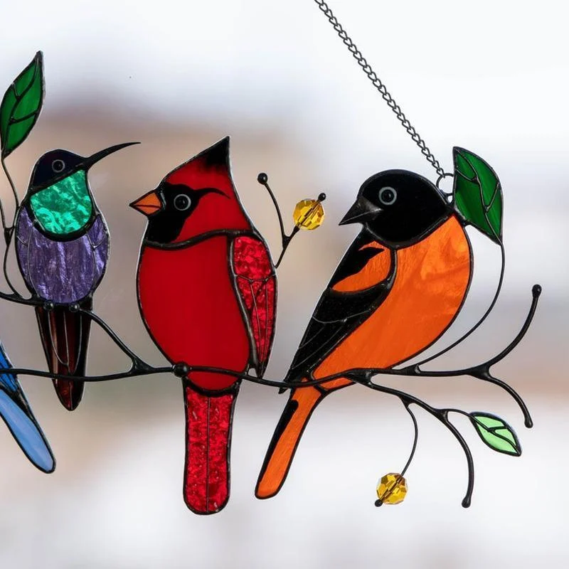 Birds Acrylic Window Hangings -  - #tag1#