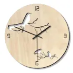Birds_Analogue_Wall_Decor_Noiseless_Clock_for_Lounge_-_-4138194 Birds Analogue Wall Decor Noiseless Clock for Lounge