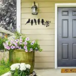 Birds Metal Wall Sticker tag1