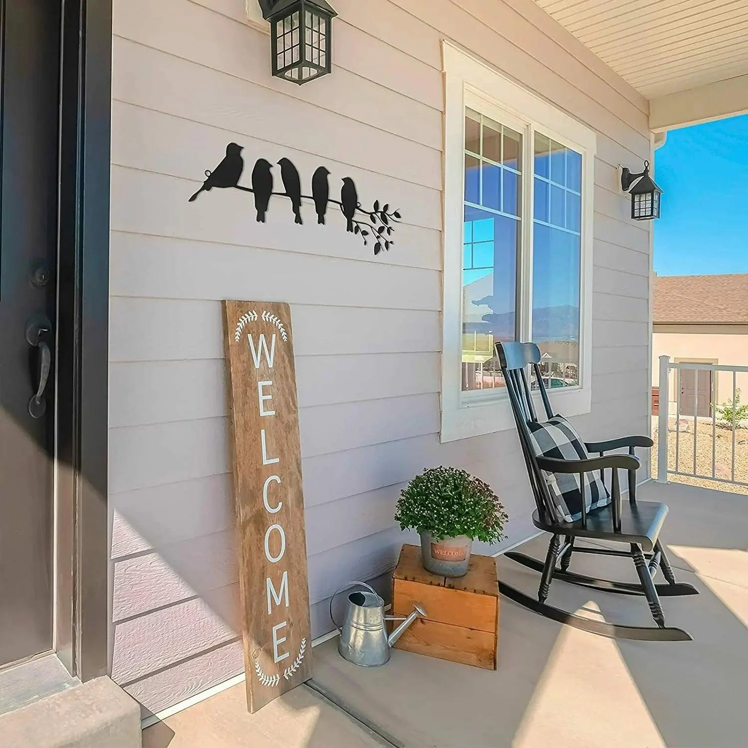 Birds Metal Wall Sticker -  - #tag1#