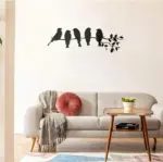 Birds Metal Wall Sticker tag1