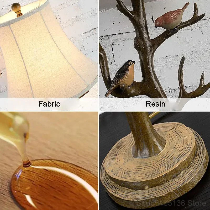 Birds Nest Table Lamp -