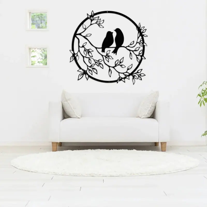 Birds On Branch Wall Art tag1