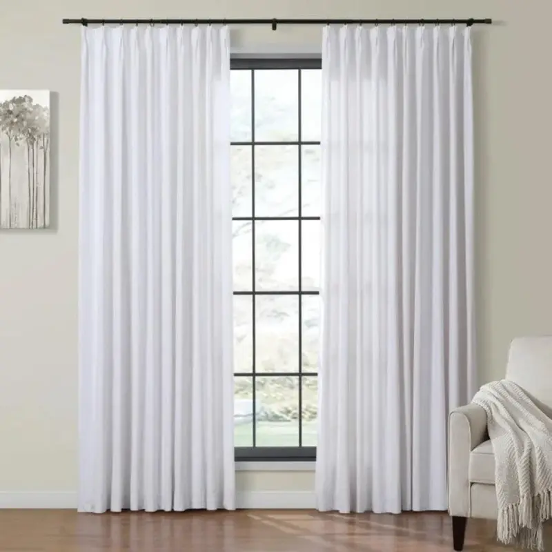 Birkin Velvet Pinch Pleat Room Darkening Drapery 7