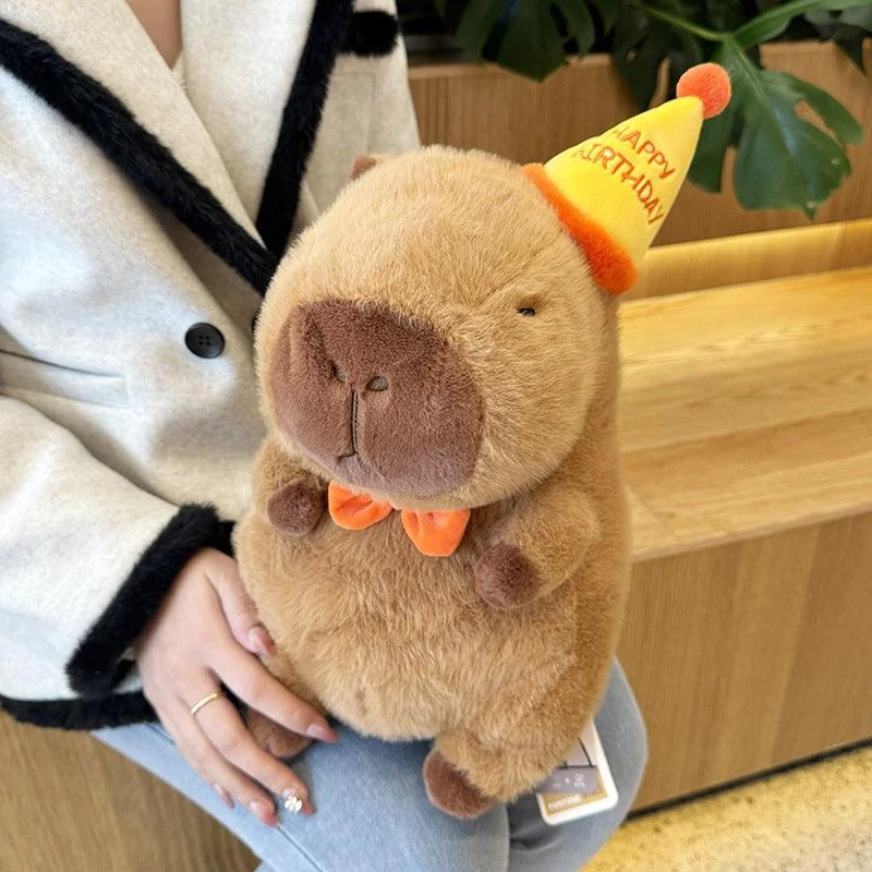 Birthday Capybara Plush Toy -  - #tag1#