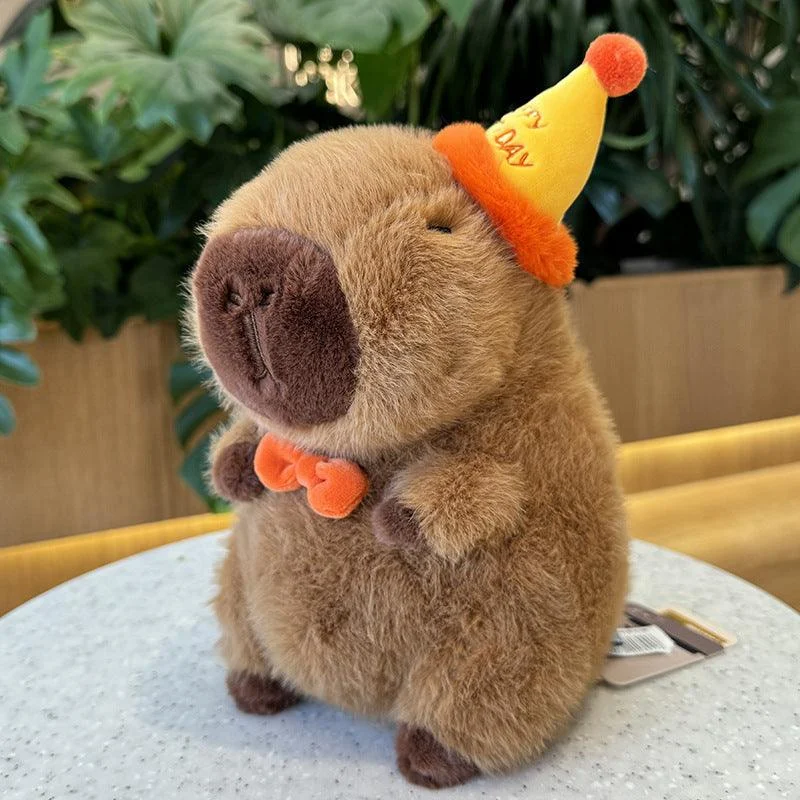 Birthday Capybara Plush Toy -  - #tag1#