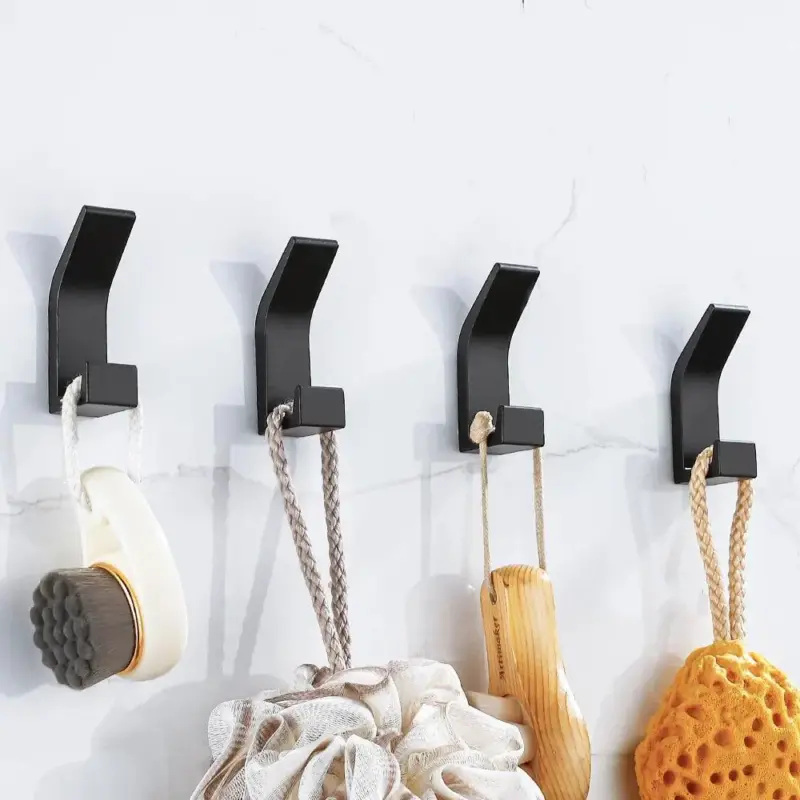 Black Adhesive Wall Hook Extra Strong Coat Rack For Clothes Bathroom Shower Hook Towel Holder Kitchen.jpg 48ba7f03 d7c4 41f5 ba88 d34e20d0c022