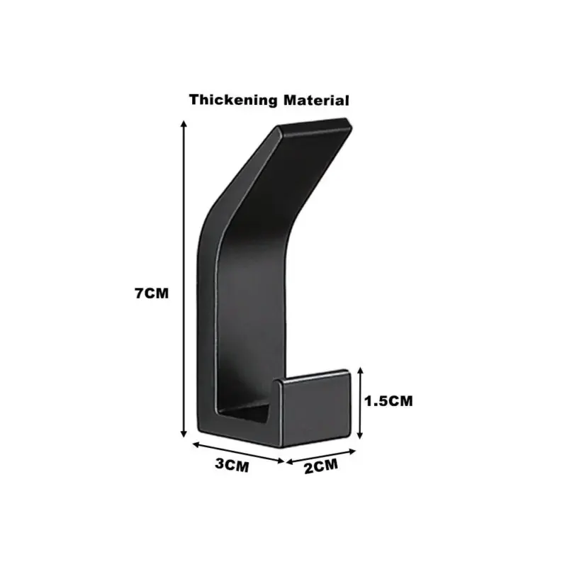 Black Adhesive Wall Hook Extra Strong Coat Rack For Clothes Bathroom Shower Hook Towel Holder Kitchen.jpg 9e552f5e 936f 4ee1 9244 3087d65cd49b