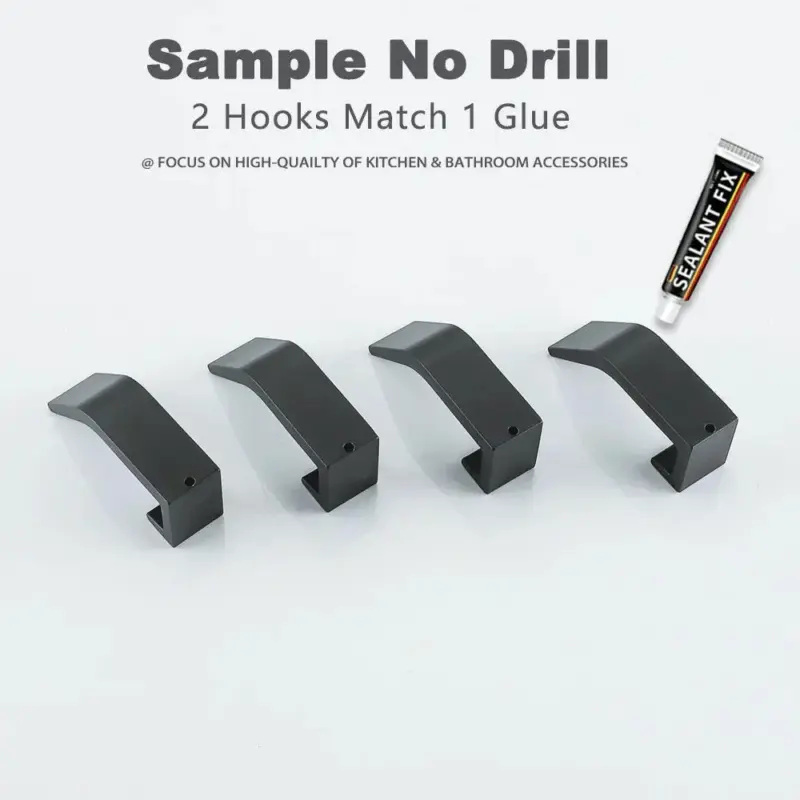 Black Adhesive Wall Hook Extra Strong Coat Rack For Clothes Bathroom Shower Hook Towel Holder Kitchen.jpg a360463d 7667 41fe a891 e7e7f3dc6b6c