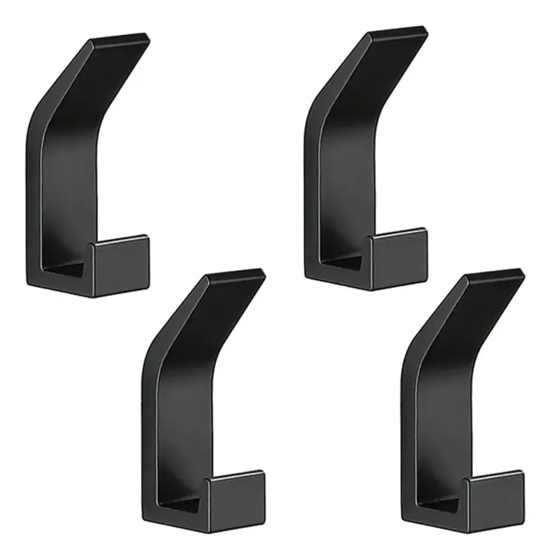 Black Adhesive Wall Hook Extra Strong Coat Rack For Clothes Bathroom Shower Hook Towel Holder Kitchen.jpg c76111b3 13e3 4a52 be76 869ab4a41cd6