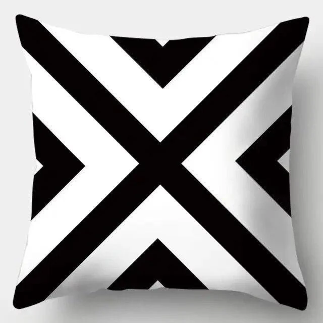 Black-And-White-Series Pillowcase - Diagonal -  - #tag1#