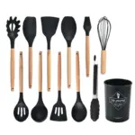 BlackB non stick silicone kitchenware cooking u variants