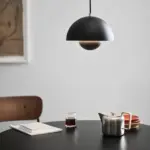 BlackWoodlandGlowCeilingLamp