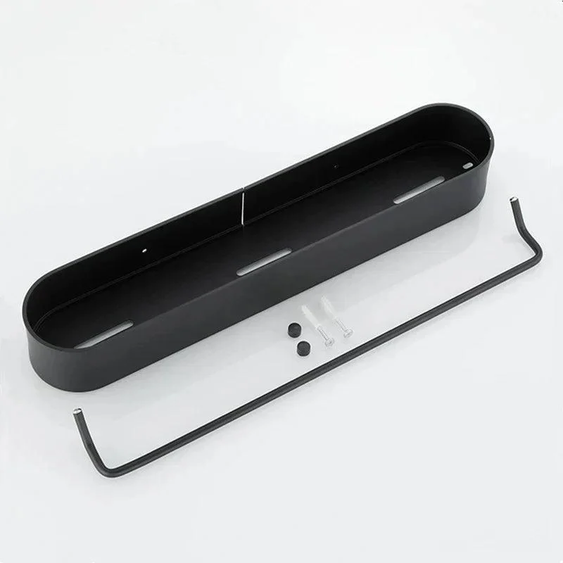 Black Bathroom Shelf | Basket to store your shower items -  - #tag1#
