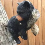 Black Bear Ornament tag1