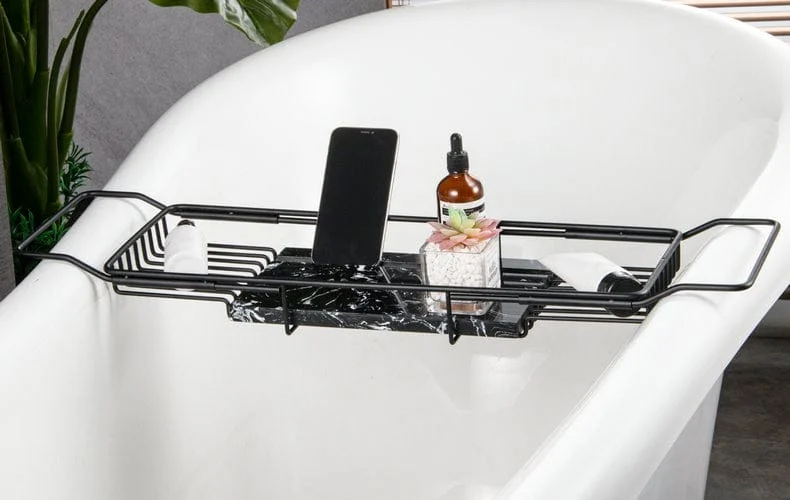 Black Brass Bathtub Tray -  - #tag1#
