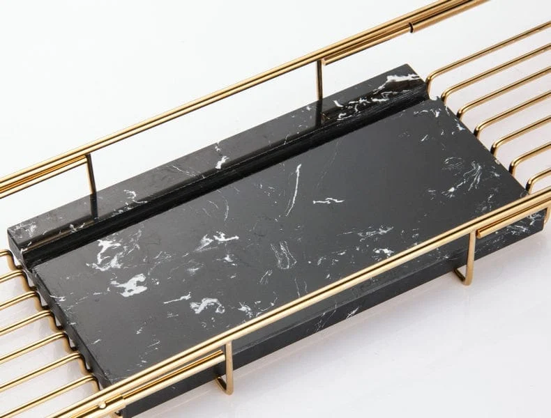 Black Brass Bathtub Tray -  - #tag1#