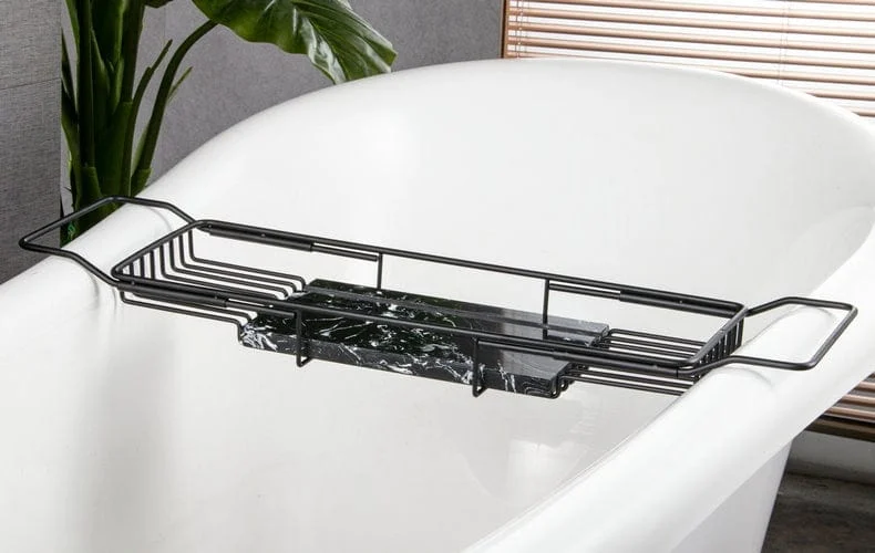 Black Brass Bathtub Tray -  - #tag1#