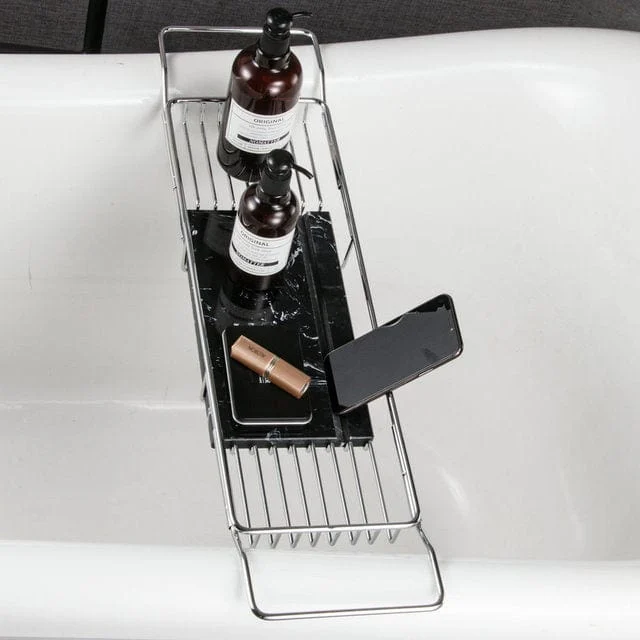 Black Brass Bathtub Tray -  - #tag1#