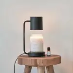 Black Candle Warmer Lamp Metal Dimmable Lighting Small Large Size Home decor