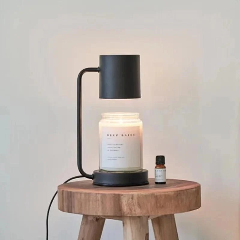 Black Candle Warmer Lamp Metal Dimmable Lighting Small & Large Size Home decor -