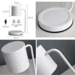 Black Candle Warmer Lamp Metal Dimmable Lighting Small Large Size Home decor