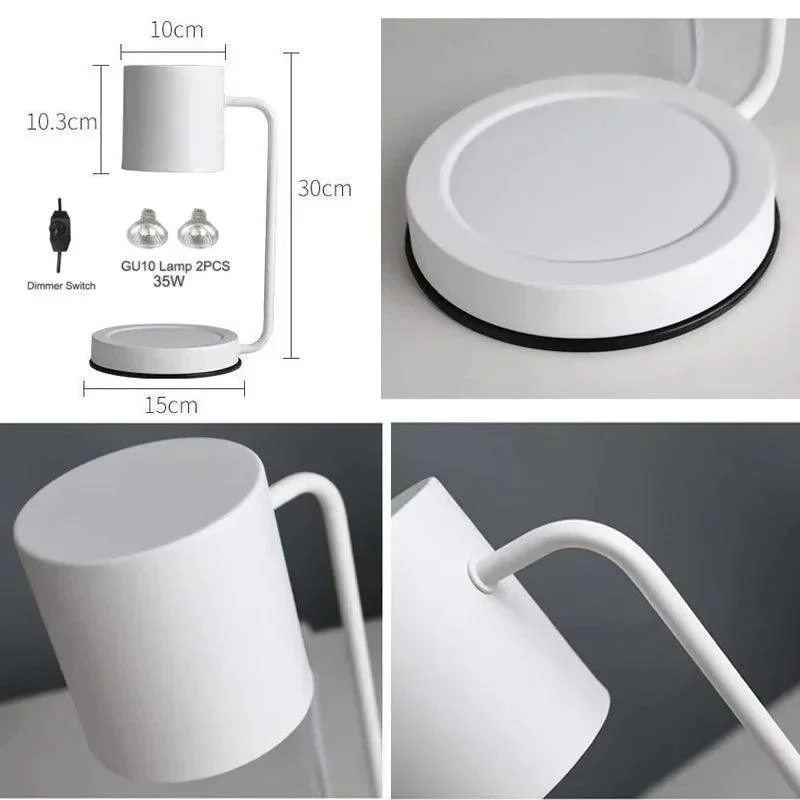 Black Candle Warmer Lamp Metal Dimmable Lighting Small & Large Size Home decor -