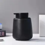 Black Ceramic Bathroom Set