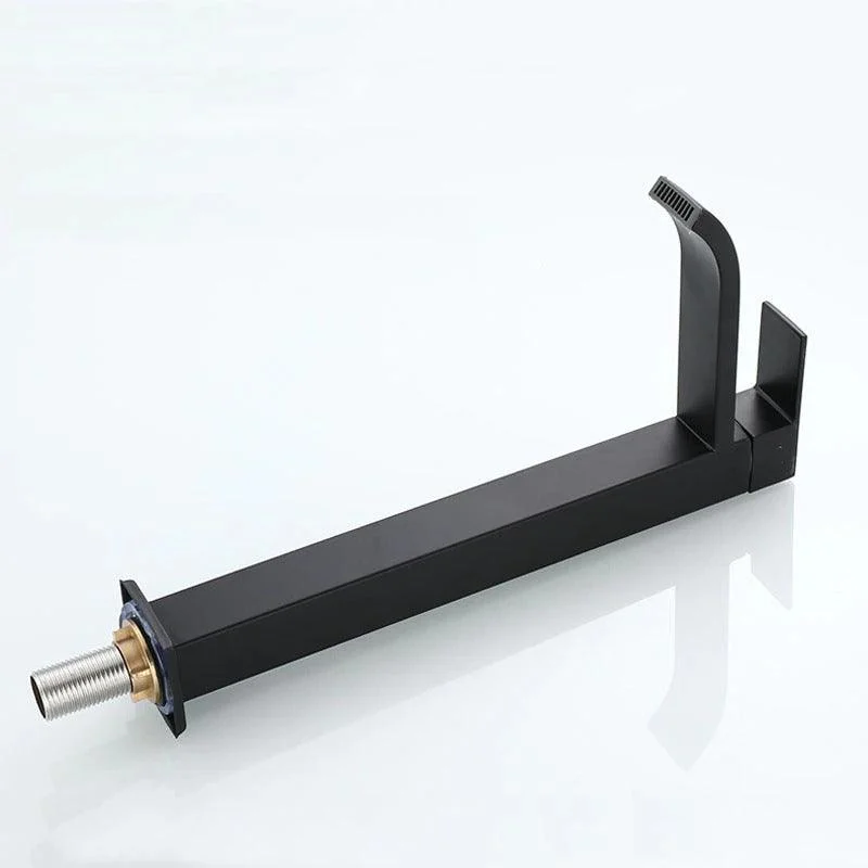 Black Cold Water Single Tap for Washbasin Mounting -  - #tag1#