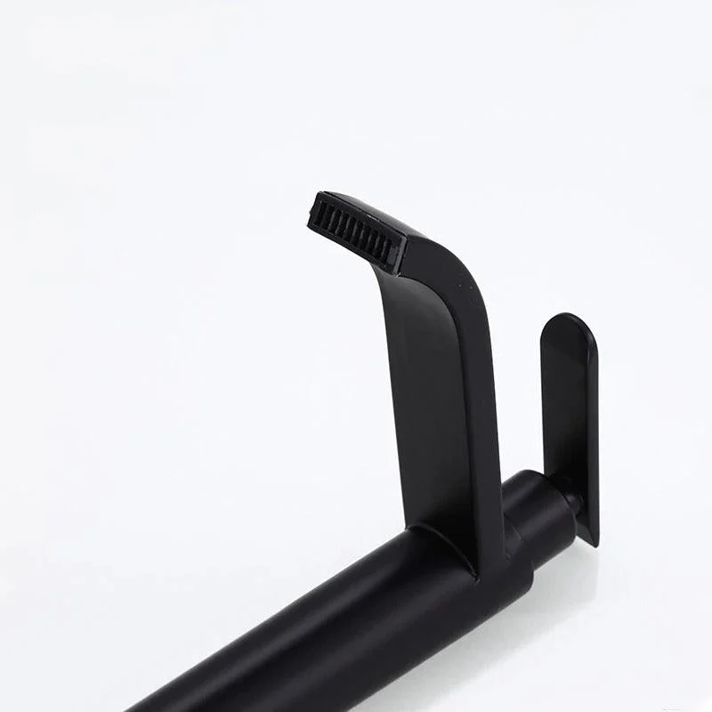Black Cold Water Single Tap for Washbasin Mounting -  - #tag1#