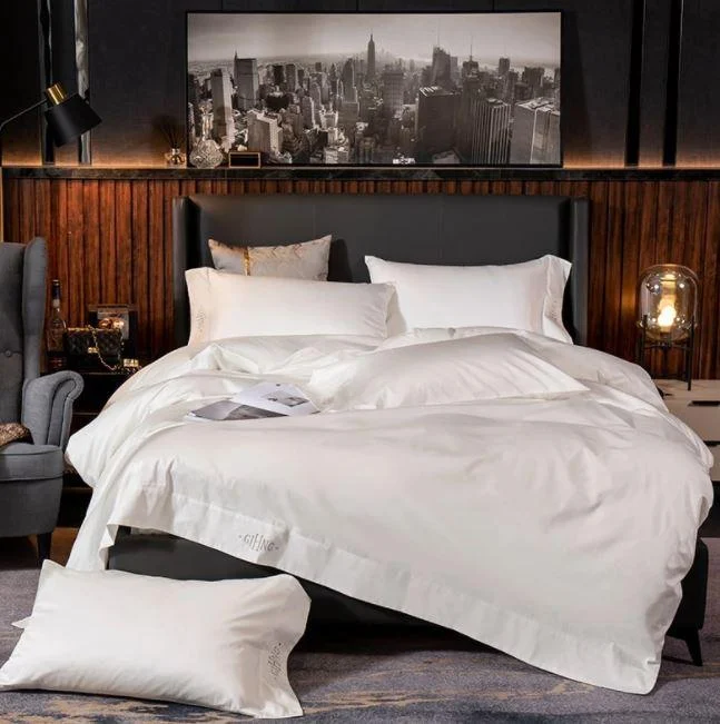 Black Egyptian Cotton Duvet Set 700 Thread Count -  - #tag1#