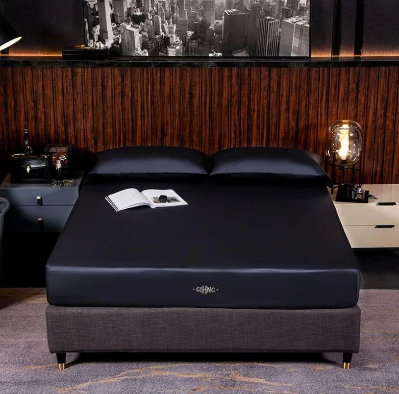 Black Egyptian Cotton Duvet Set 700 Thread Count -  - #tag1#