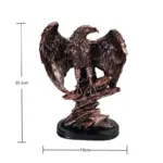 Black Hawk Eagle Sculpture tag1
