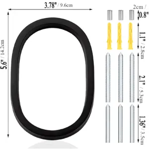 Black House Number - Modern House Number - House Number Sign