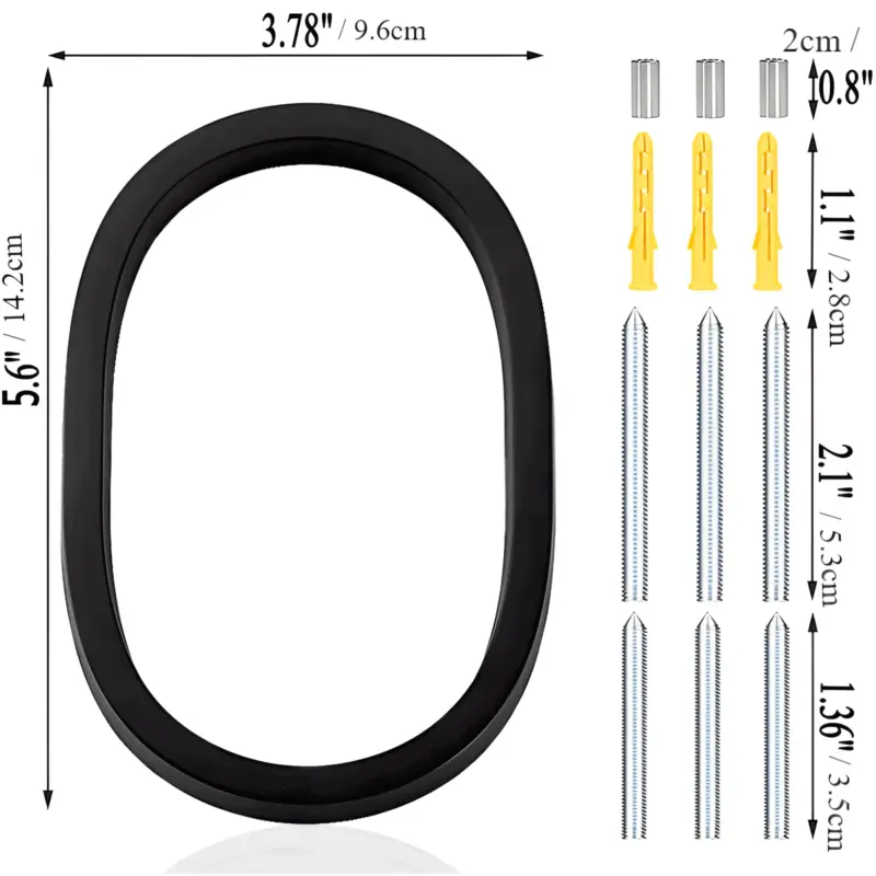Black House Number Modern House Number House Number Sign tag1