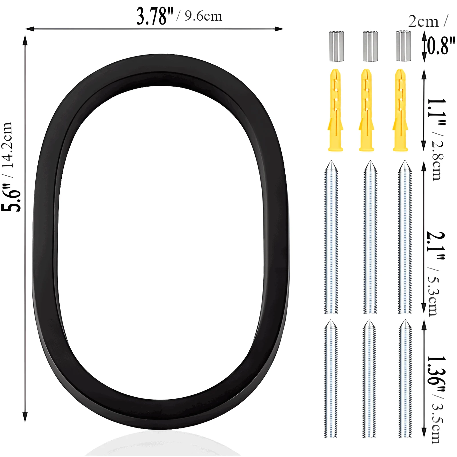Black House Number - Modern House Number - House Number Sign -  - #tag1#