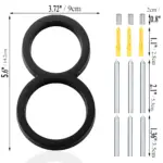 Black House Number Modern House Number House Number Sign tag1