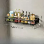 Black_Kitchen_Rack_Easy_to_mount_on_the_wall_-_-_tag1_-4156029 Black Kitchen Rack Easy to mount on the wall tag1
