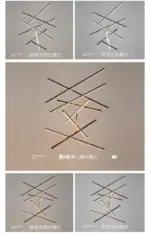 Black LED Pendant Lamp Style Minimalist Metal for Lobby tag1