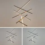 Black LED Pendant Lamp Style Minimalist Metal for Lobby tag1