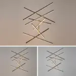 Black LED Pendant Lamp Style Minimalist Metal for Lobby tag1