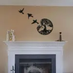 Black Metal Wall Art Home Decor tag1